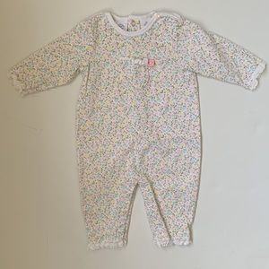 ⭐️LAST CHANCE ITEM⭐️ CHEROKEE BABY PLAYWEAR Petite Floral Jumpsuit